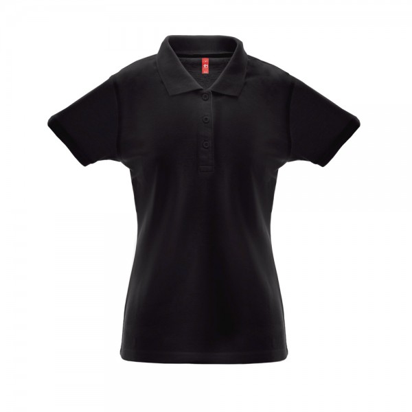 THC BERLIN WOMEN. Polo da donna - Nero