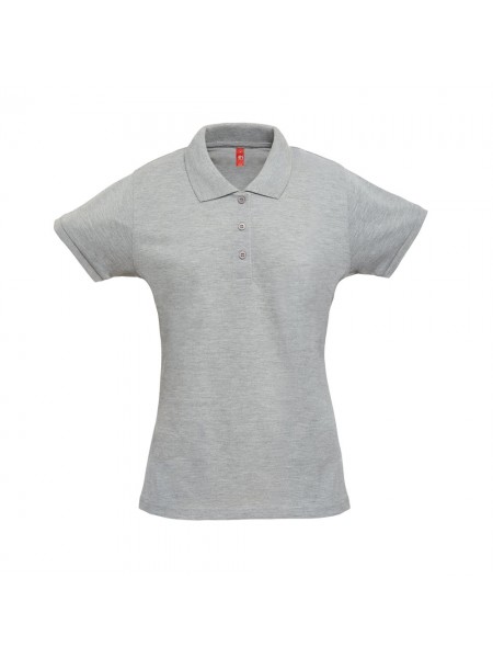 THC BERLIN WOMEN. Polo da donna - Grigio chiaro mélange THC BERLIN WOMEN. Polo da donna - Grigio chiaro mélange