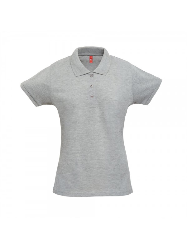 THC BERLIN WOMEN. Polo da donna - Grigio chiaro mélange THC BERLIN WOMEN. Polo da donna - Grigio chiaro mélange