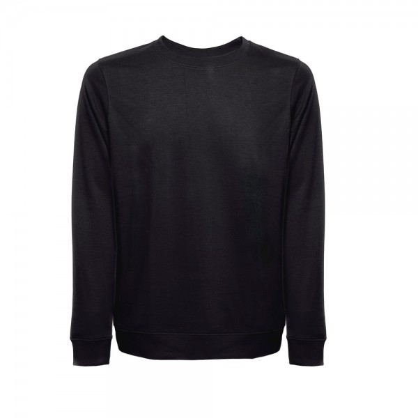 THC COLOMBO. Felpa (unisex) in spugna italiana non garzata - Nero