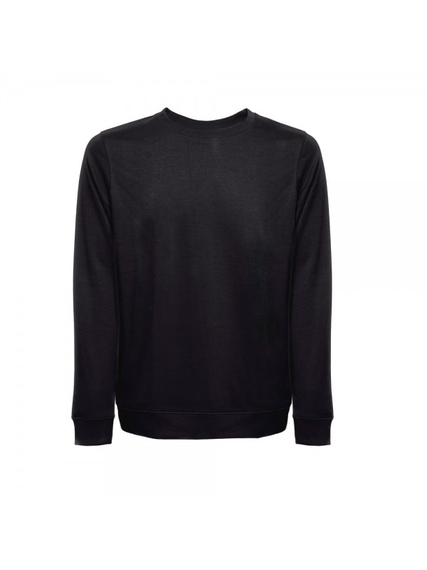 THC COLOMBO. Felpa (unisex) in spugna italiana non garzata - Nero THC COLOMBO. Felpa (unisex) in spugna italiana non garzata - Nero