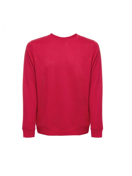 THC COLOMBO. Felpa (unisex) in spugna italiana non garzata - Rosso THC COLOMBO. Felpa (unisex) in spugna italiana non garzata - Rosso
