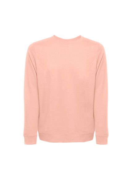 THC COLOMBO. Felpa (unisex) in spugna italiana non garzata - Rosso salmone THC COLOMBO. Felpa (unisex) in spugna italiana non garzata - Rosso salmone