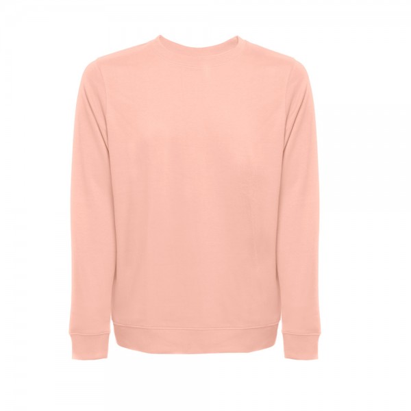 THC COLOMBO. Felpa (unisex) in spugna italiana non garzata - Rosso salmone
