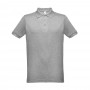 THC BERLIN 3XL. Polo da uomo - Grigio chiaro mélange