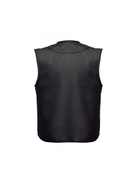 THC PIXEL. Gilet (200 g/m²) in poliestere e cotone - Nero THC PIXEL. Gilet (200 g/m²) in poliestere e cotone - Nero
