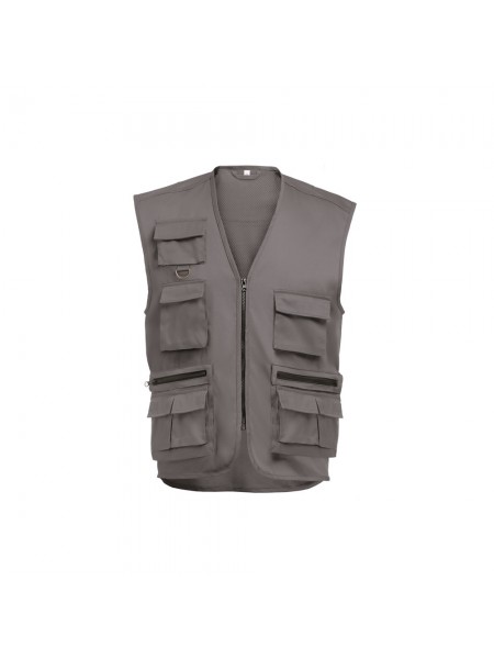 THC PIXEL 3XL. Gilet multi tasche - Grigio