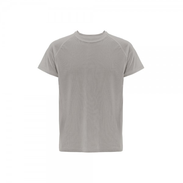 THC MOVE. T-shirt tecnica a maniche corte in poliestere - Grigio chiaro
