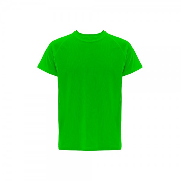 THC MOVE. T-shirt tecnica a maniche corte in poliestere - Lime