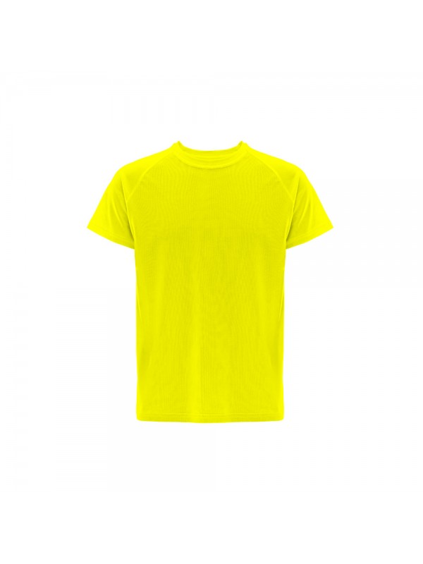 THC MOVE. T-shirt tecnica a maniche corte in poliestere - Giallo hexachrome THC MOVE. T-shirt tecnica a maniche corte in poliestere - Giallo hexachrome