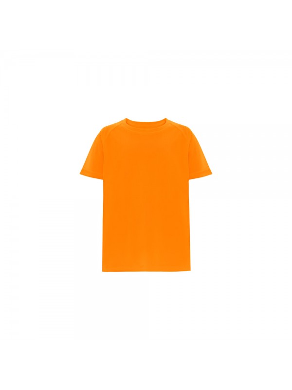 THC MOVE KIDS. T-shirt tecnica da bambino a maniche corte in poliestere - Arancione hexachrome THC MOVE KIDS. T-shirt tecnica da bambino a maniche corte in poliestere - Arancione hexachrome