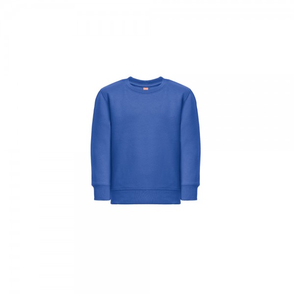 THC DELTA KIDS. Felpa per bambini in cotone riciclato e poliestere - Blu reale
