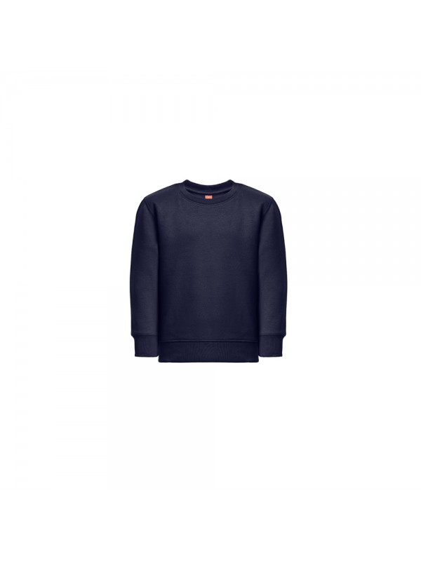 THC DELTA KIDS. Felpa per bambini in cotone riciclato e poliestere - Blu scuro THC DELTA KIDS. Felpa per bambini in cotone riciclato e poliestere - Blu scuro