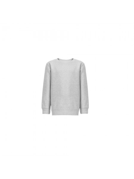 THC DELTA KIDS. Felpa per bambini in cotone riciclato e poliestere - Grigio chiaro mélange THC DELTA KIDS. Felpa per bambini in cotone riciclato e poliestere - Grigio chiaro mélange