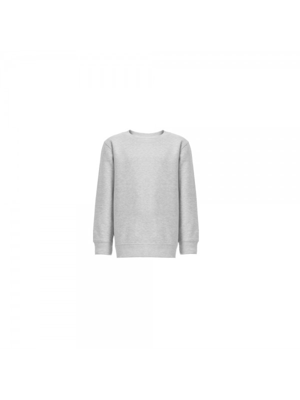 THC DELTA KIDS. Felpa per bambini in cotone riciclato e poliestere - Grigio chiaro mélange THC DELTA KIDS. Felpa per bambini in cotone riciclato e poliestere - Grigio chiaro mélange