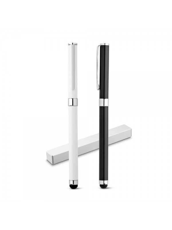 TOUCH. Penna roller in acciaio inox brillante con punta touch TOUCH. Penna roller in acciaio inox brillante con punta touch