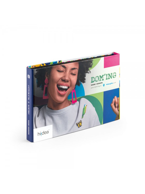 PIN & DOMING SHOWCASE. Campionario 2 in 1 di Pins e Domings PIN & DOMING SHOWCASE. Campionario 2 in 1 di Pins e Domings