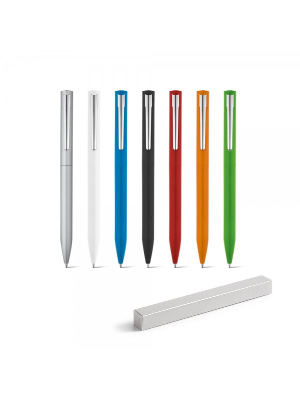 WASS. Penna a sfera in alluminio con meccanismo a rotazione WASS. Penna a sfera in alluminio con meccanismo a rotazione