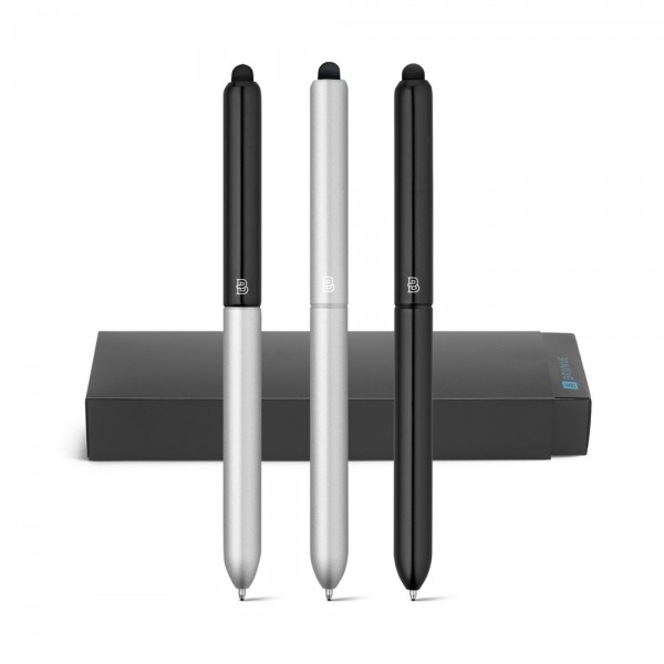 81001. Penna a sfera in alluminio con punta touch