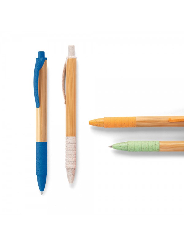 KUMA. enna a sfera in bambù con clip gomma antiscivolo