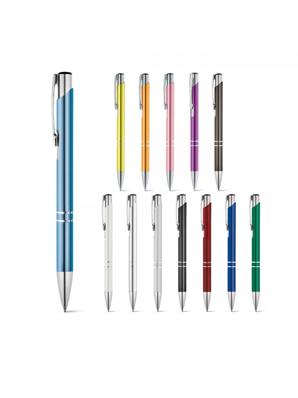 BETA. Penna a sfera in alluminio con clip BETA. Penna a sfera in alluminio con clip