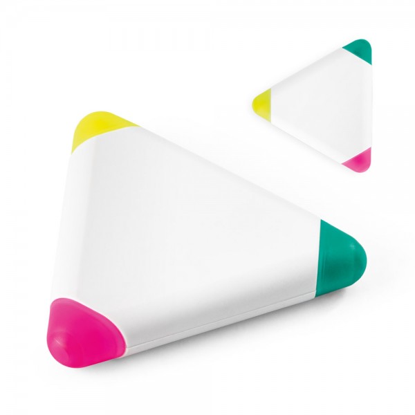 TRIAN. Evidenziatore in PP triangolare con tre colori