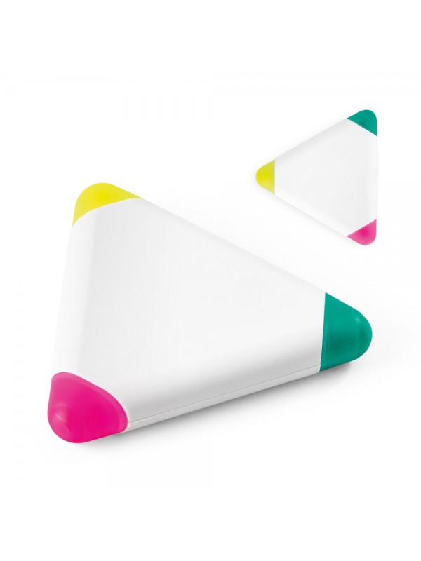 TRIAN. Evidenziatore in PP triangolare con tre colori