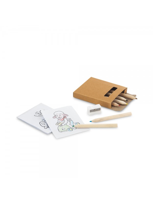 ANIM. Set per colorare in scatola in cartone ANIM. Set per colorare in scatola in cartone