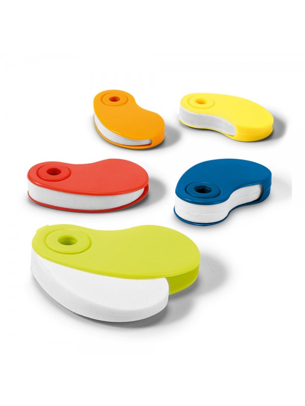 SIZA. Gomma da cancellare bianca in TPR con cover protettiva in PP