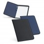 CUSSLER. Cartella A4 in 600D con blocco pagine a righe