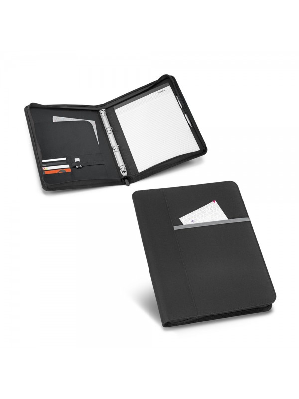 AUSTER. Cartella A4 in 600D con blocco pagine a righe AUSTER. Cartella A4 in 600D con blocco pagine a righe