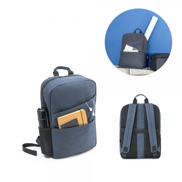 REPURPOSE BACKPACK. Zaino porta PC 15'6'' in PET (100% rPET) 600D - Blu