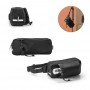 DELFOS POUCH. Marsupio 300D poliestere riciclato e 600D poliestere riciclato con elementi riflettenti