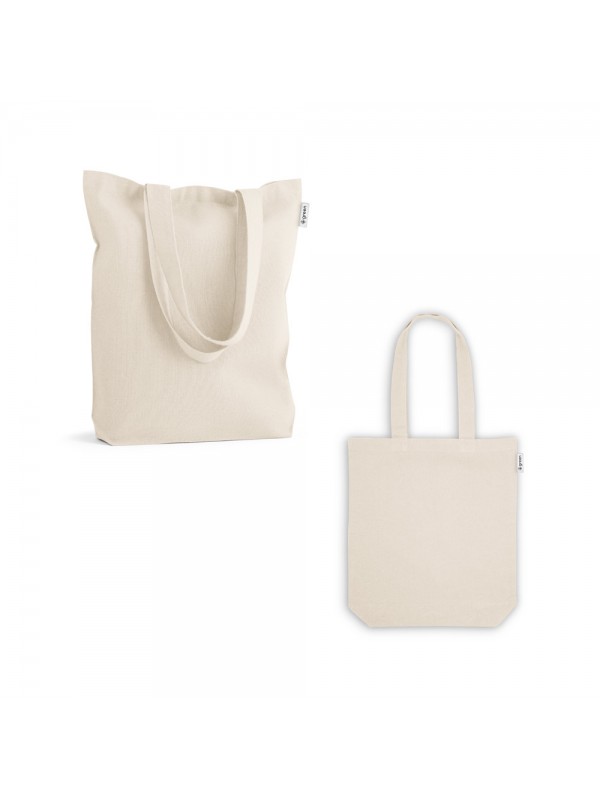 GIRONA. Borsa in cotone (50%), cotone riciclato (30%) e poliestere (20% rPET) (220 g/m²) GIRONA. Borsa in cotone (50%), cotone riciclato (30%) e poliestere (20% rPET) (220 g/m²)