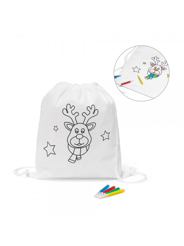 GLENCOE. Zaino a sacca da colorare GLENCOE. Zaino a sacca da colorare