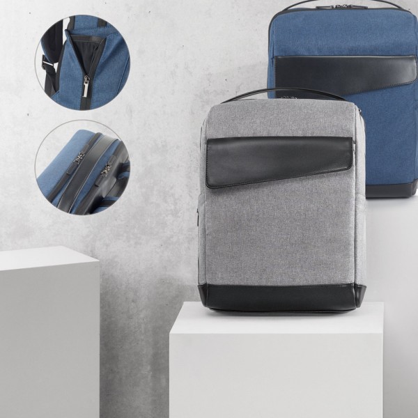 MOTION BACKPACK. Zaino in polipropilene e 600D - Blu