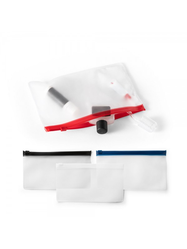 INGRID. Sacchetto multiuso in EVA con chiusura a cursore colorata INGRID. Sacchetto multiuso in EVA con chiusura a cursore colorata