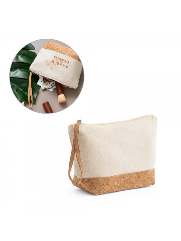 BLANCHETT. Pochette in 100% cotone e sughero BLANCHETT. Pochette in 100% cotone e sughero