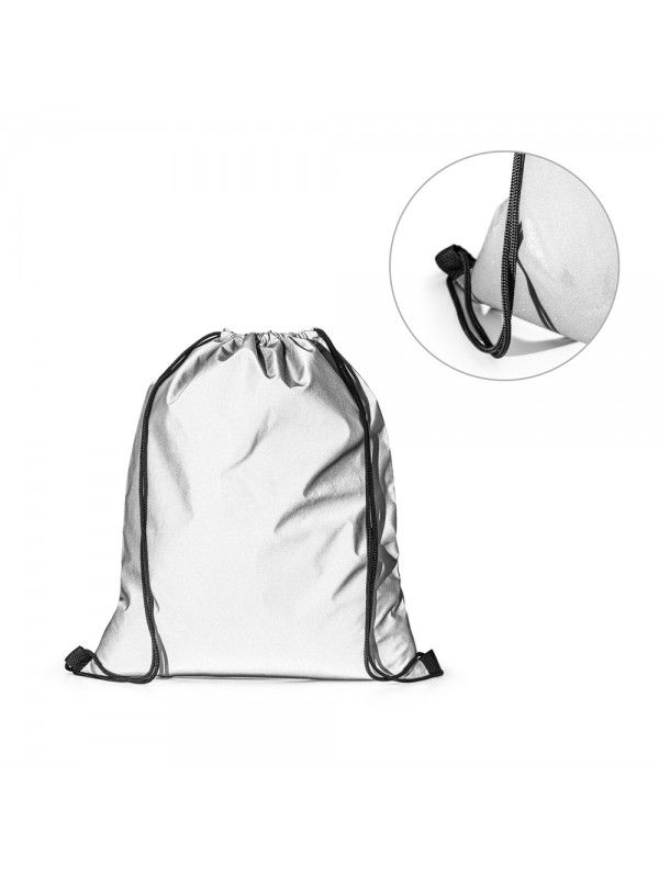 SYROS. Zaino a sacca riflettente (200 g/m²) SYROS. Zaino a sacca riflettente (200 g/m²)