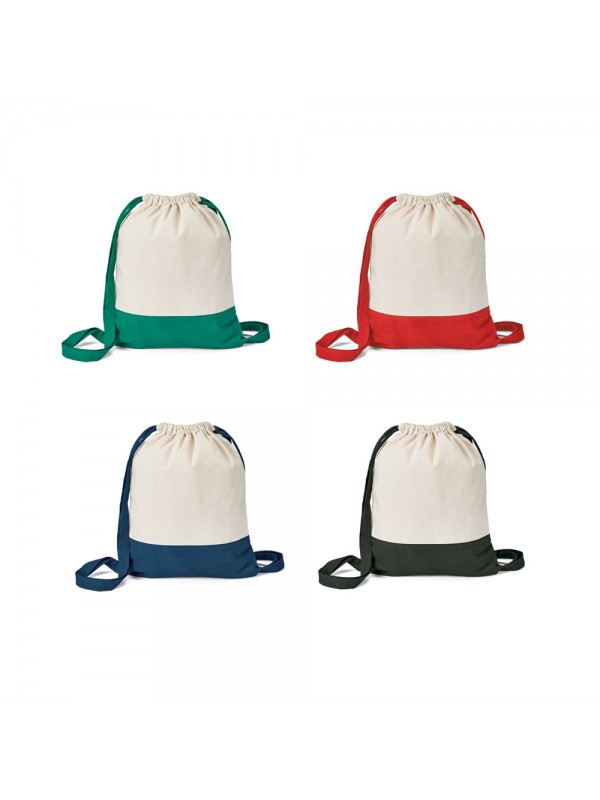 ROMFORD. Zaino a sacca in cotone 100% (180 g/m²) ROMFORD. Zaino a sacca in cotone 100% (180 g/m²)