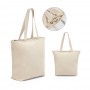 HACKNEY. Borsa in cotone 100% con chiusura (280 g/m²)