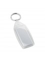BELAIR. Portachiavi in PS trasparente a forma rettangolare