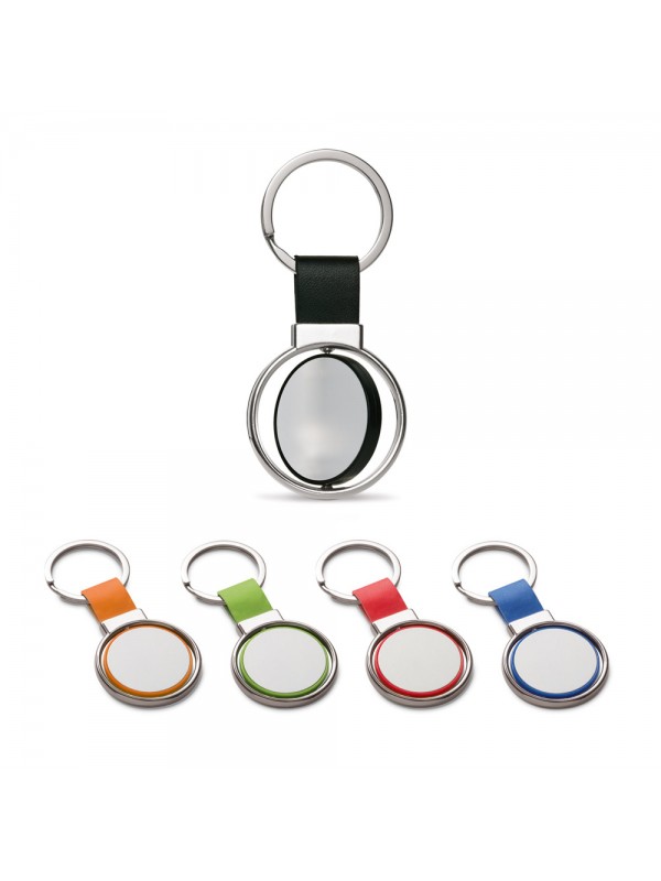 ALBRIGHT. Portachiavi in ​​metallo e PU