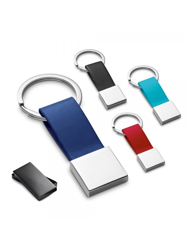 BUMPER. Portachiavi in metallo e PU