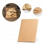 ALCOTT A4. Block notes A4 con copertina in cartoncino (250 g/m²) e pagine semplici