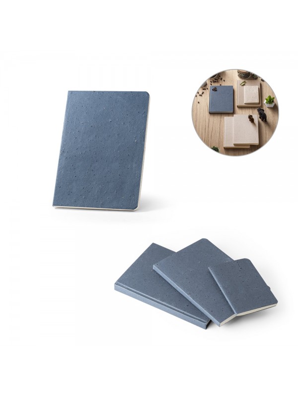 COFFEEPAD SEMI-RIGID. Block notes A5 con copertina semirigida fabbricata attraverso gli scarti della buccia di caffé (65%) COFFEEPAD SEMI-RIGID. Block notes A5 con copertina semirigida fabbricata attraverso gli scarti della buccia di caffé (65%)