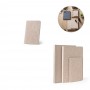 TEAPAD SOFT. Block notes A6 con copertina flessibile fabbricata tramite gli scarti delle foglie di té (65%)