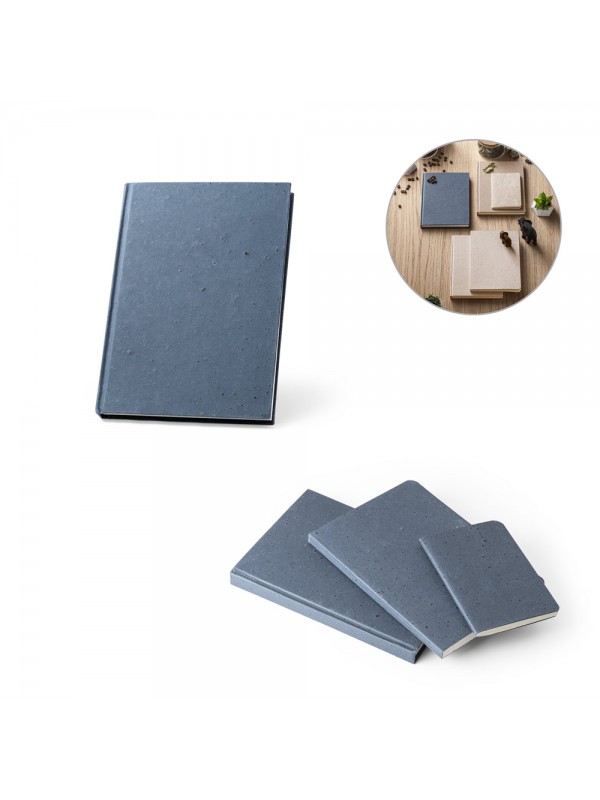 COFFEEPAD RIGID. Block notes A5 con copertina semirigida fatta con gli scarti della buccia di caffé (65%) COFFEEPAD RIGID. Block notes A5 con copertina semirigida fatta con gli scarti della buccia di caffé (65%)