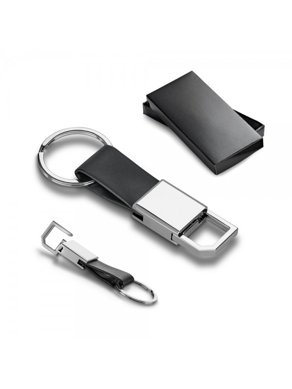 BOURCHIER. Portachiavi in ​​metallo e PU