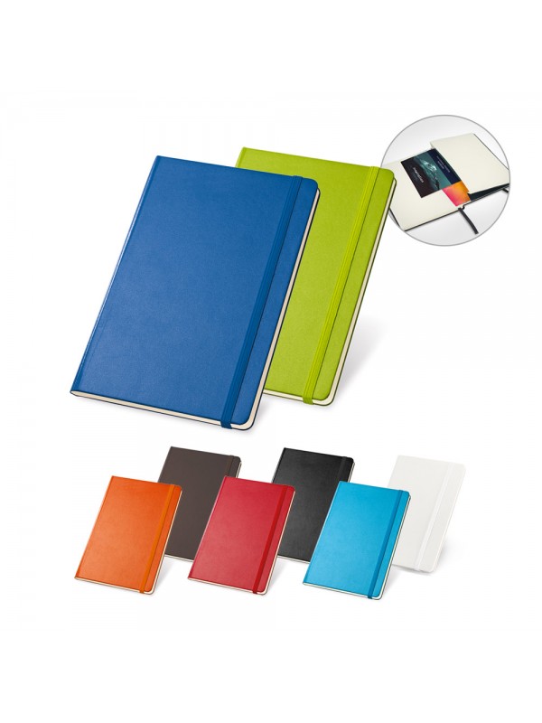 TWAIN. Block notes A5 con pagine a righe color avorio